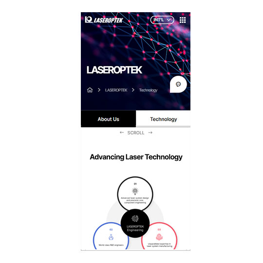 Laseroptek 모바일일 이미지